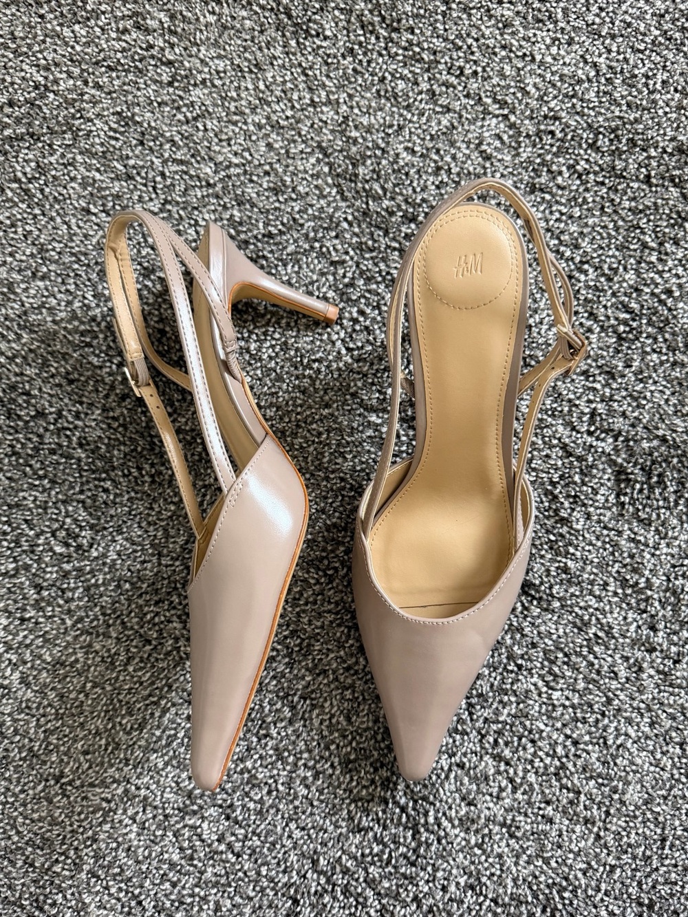 H&M Pointed Slingback Heals